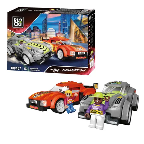 Tουβλάκια Blocki The Collection City Racing 351τεμ. για 6+ KB0407