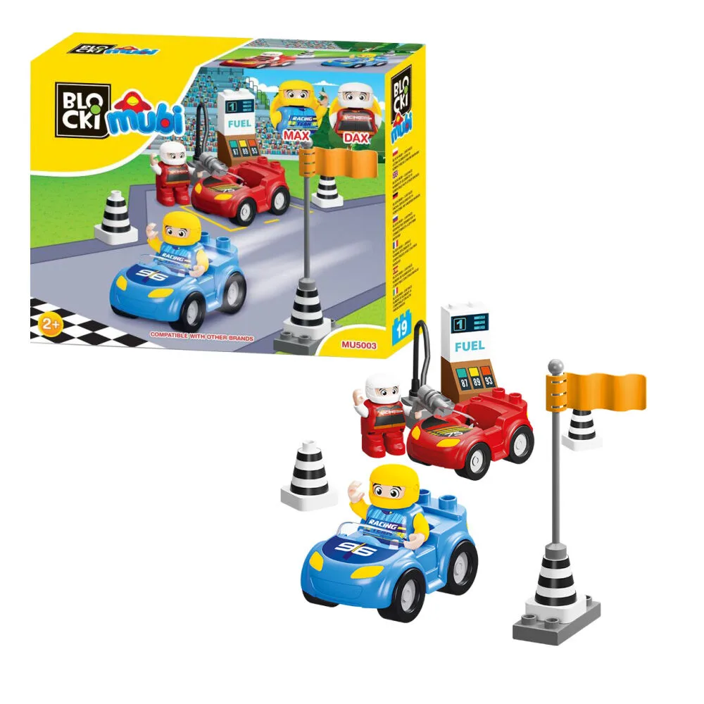 Tουβλάκια Blocki Mubi Great Adventures  Max- Dax 19τεμ. για 2+ MU5003