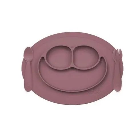 Πλήρες εκπαιδευτικό σετ φαγητού Ezpz για 1+ Mauve MFS-M4985U