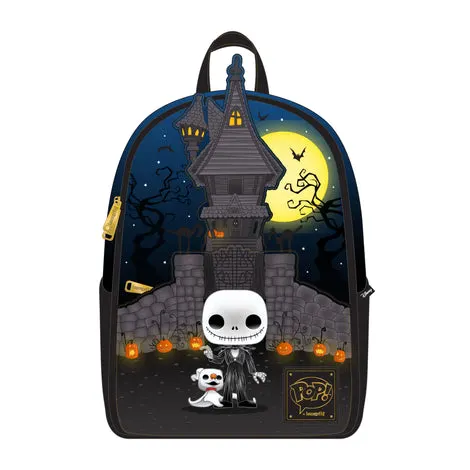 Τσάντα Πλάτης Loungefly - Funko Pop Jack Skellington Mini Backpack  WDBK2560
