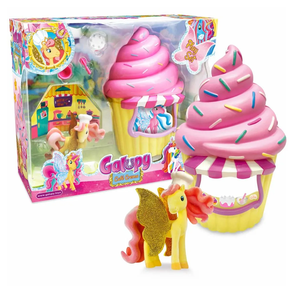Μινιατούρα Galupy Unicorn - Cafe Crema με φιγούρα Unicorn Galupy - Craze CRZ18880