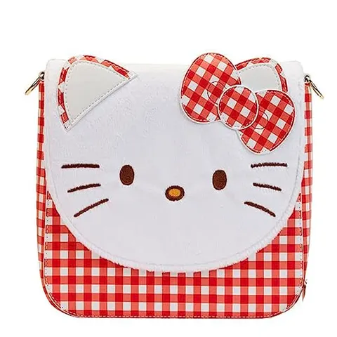 Τσάντα Ώμου Loungefly Sanrio: Hello Kitty - Gingham Cosplay Crossbody bag SANTB1683