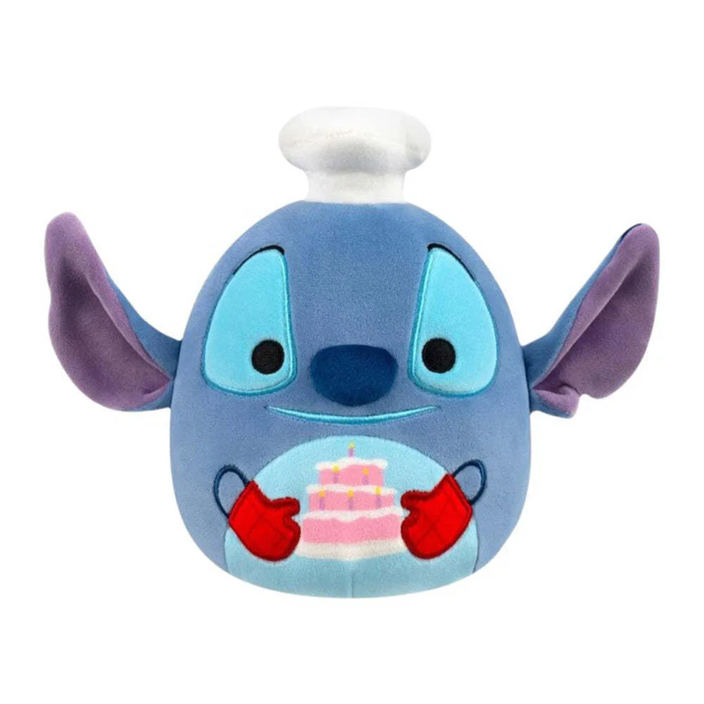 Squishmallows Λούτρινο Disney Stitch Chef Holding Cake Jazwares  JWSQ1127-2