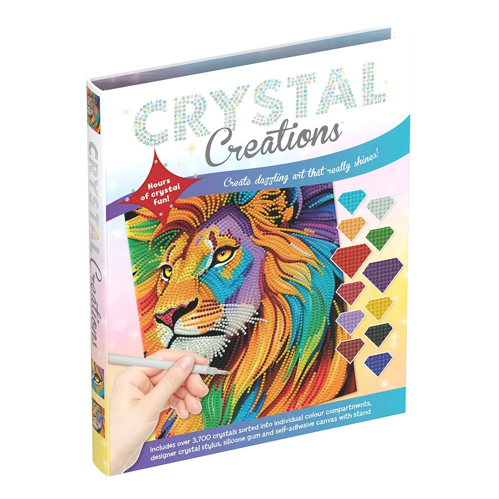 Crystal Creations 6: Neon Lion - Κατασκευή με Κρυστάλλους (CC-29)