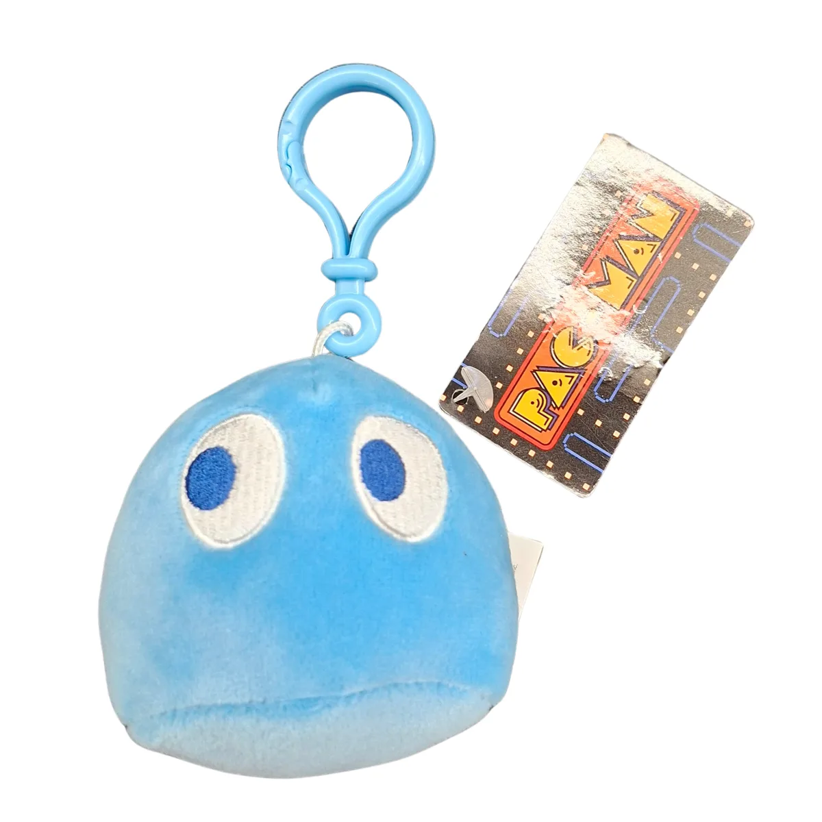 Inky PACMAN Μπλέ Φάντασμα Λούτρινο Μπρελόκ 8cm