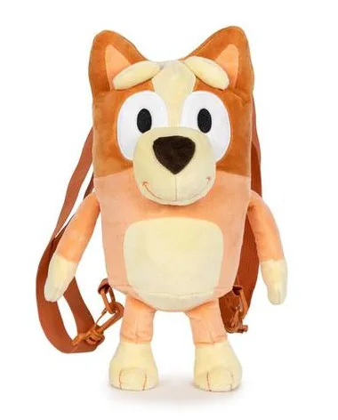 Bingo "Bluey Μπλουι" Λούτρινη Τσάντα 30cm