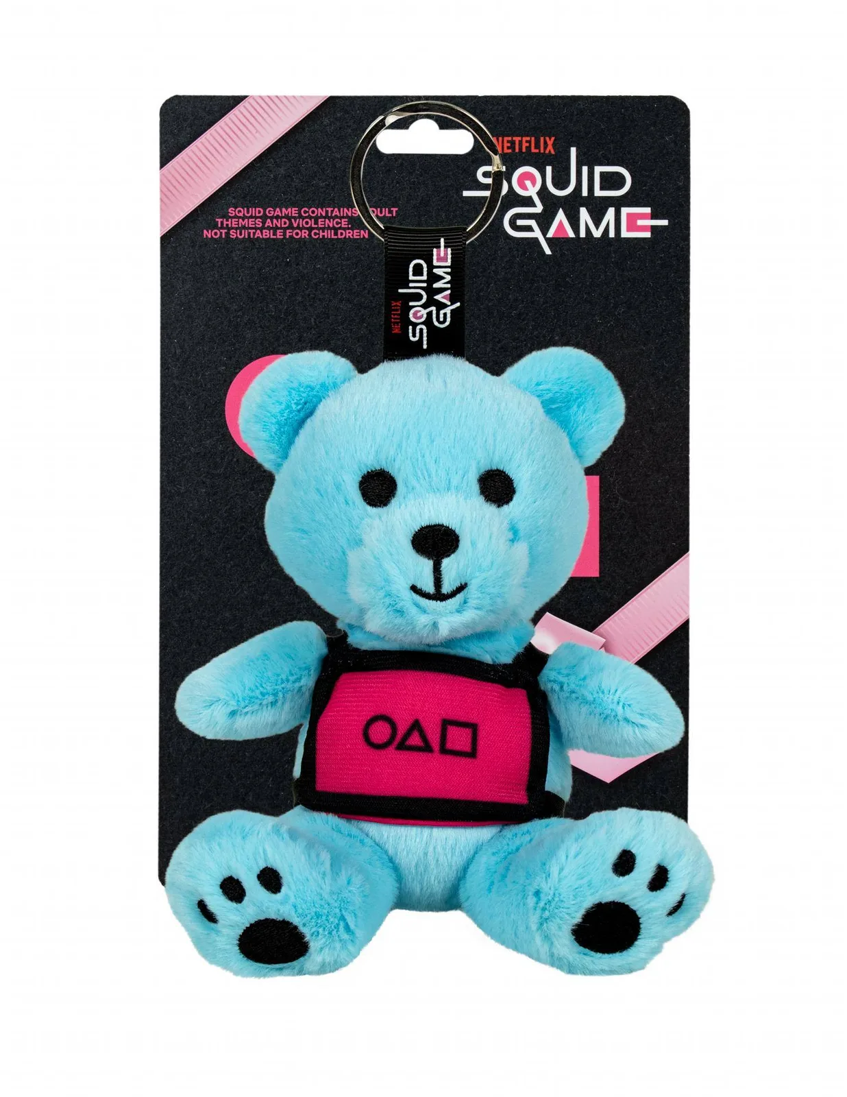 Teddy Bear Squid Game Λούτρινο Μπρελόκ 12cm