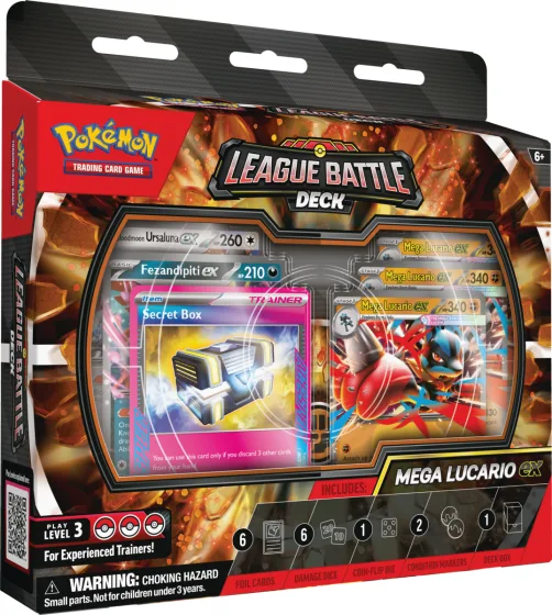 Κάρτες Pokemon TCG – Mega Lucario ex League Battle Deck