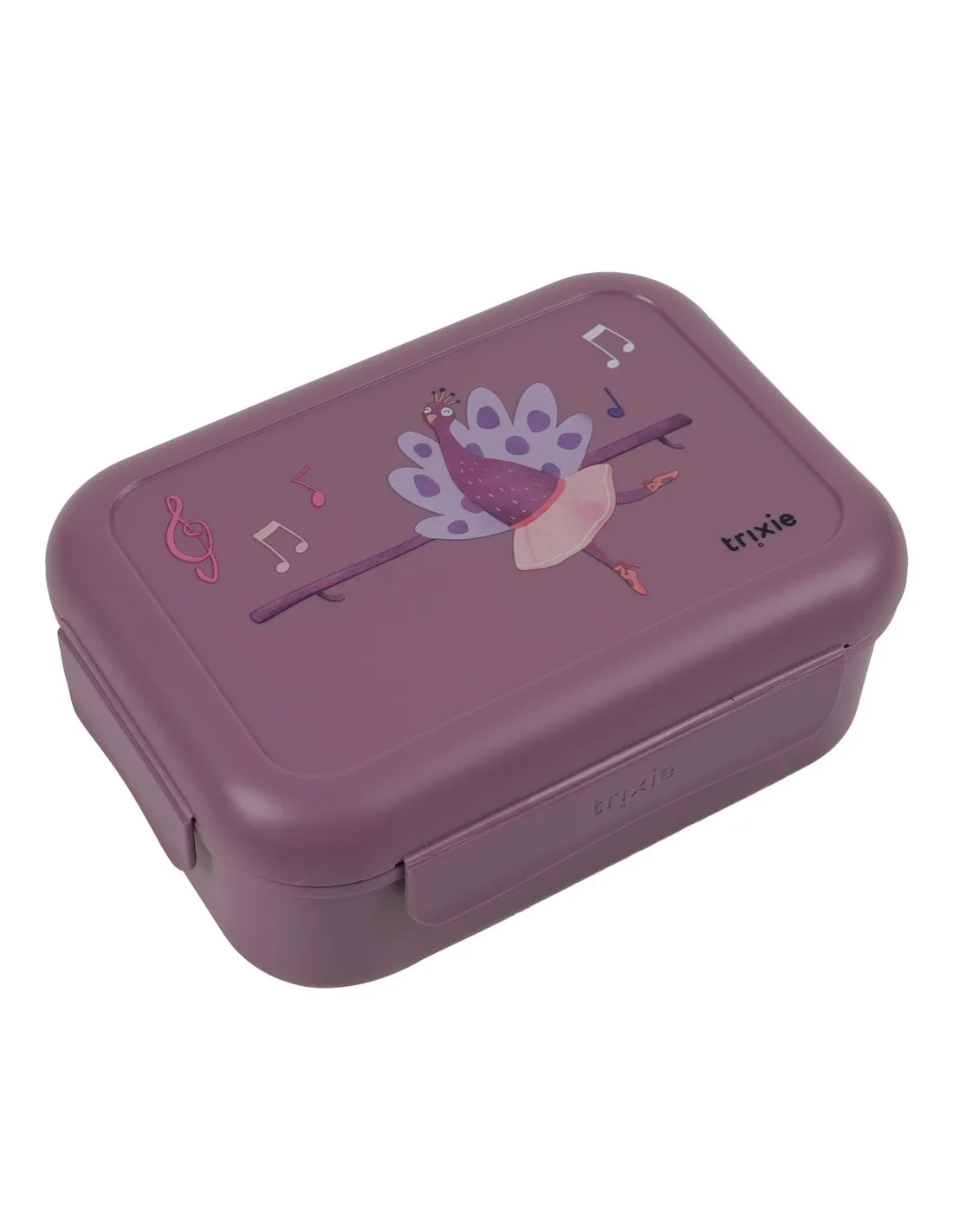 Trixie Φαγητοδοχείο Lunch Box Με Clips - Ballerina Mrs. Peacock