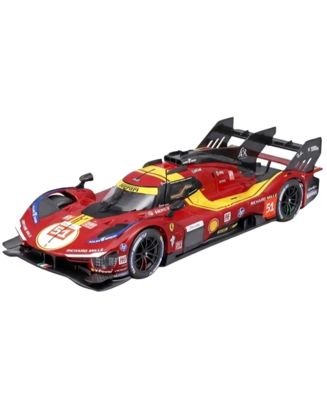 Bburago Ferrari Race 499P No.51 (LeMans 2025) 1/24 26317