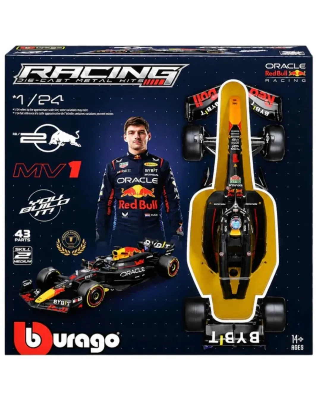 BBurago: Model Kit Red Bull RB20 2024 #1 Max Verstappen – 1:24 18/28517