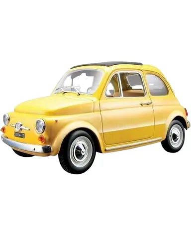 Μινιατούρα Bburago 1/24 Fiat 500F (1965) Yellow 18/22098
