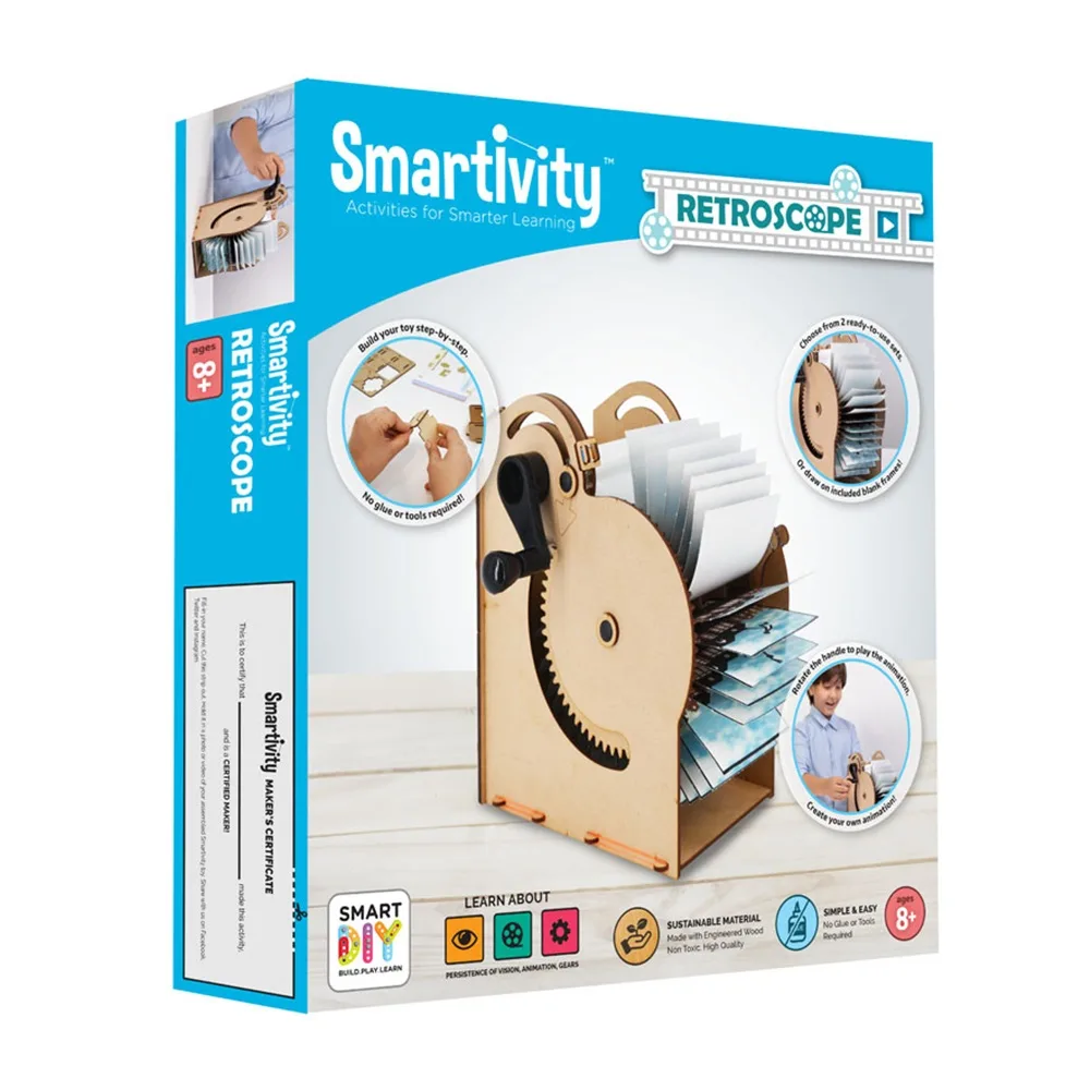 Κατασκευή Retroscope Φτιάχνω Κινούμενα Σχέδια Smartivity DIY 537136