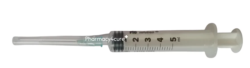 Pic Solution Solution 5ml Σύριγγα με Βελόνα 23Gx1''  100τμχ(Μπλέ Βελόνα)
