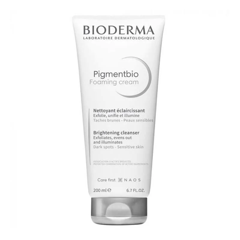 Bioderma Κρέμα Καθαρισμού Pigmentbio Foaming Cream για Ευαίσθητες Επιδερμίδες 200ml