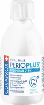 Curaprox Perio Plus Regenerate CHX 0,09 Στοματικό Διάλυμα, 200ml