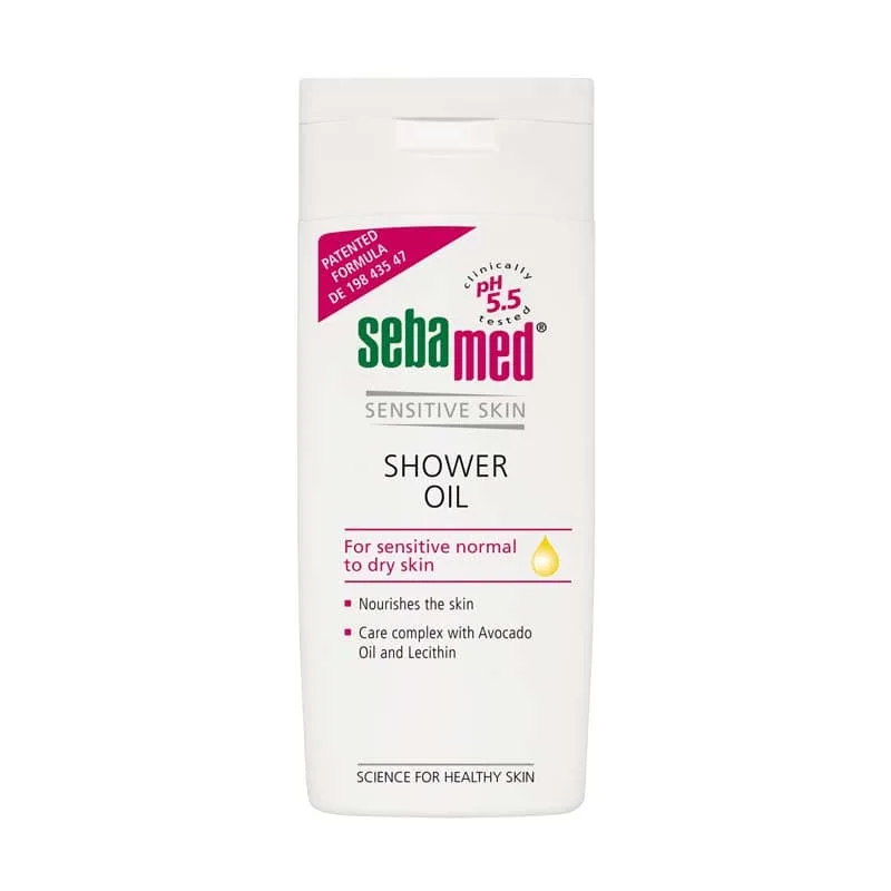 Sebamed Emollient - Cleansing Shower Oil Ενυδατικό, αναλιπαντικό, αντικνησμώδες λάδι για το μπάνιο, 200ml