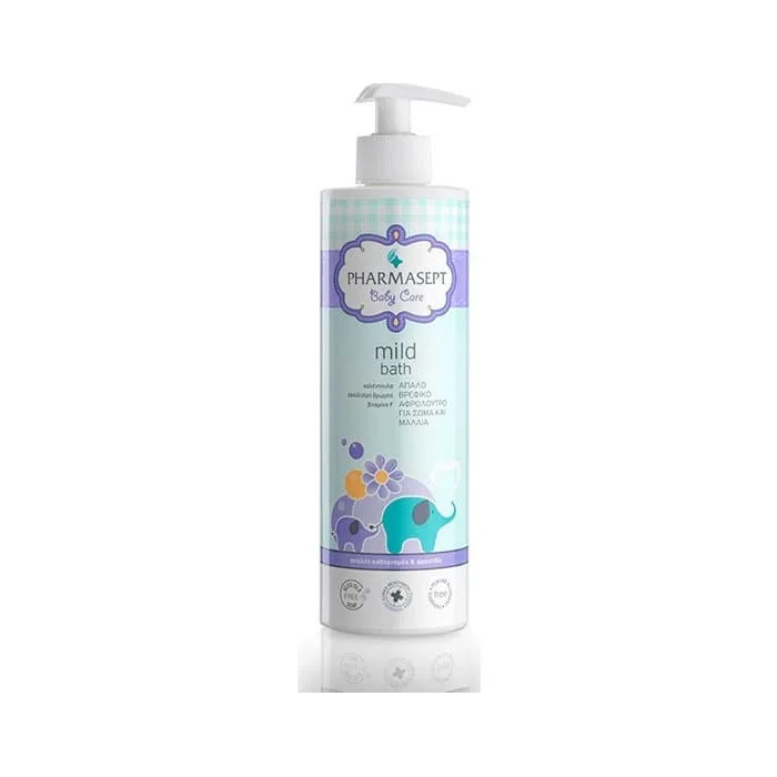 Pharmasept Tol Velvet Mild Bath, Βρεφικό - Παιδικό Αφρόλουτρο για Σώμα & Μαλλιά 500ml
