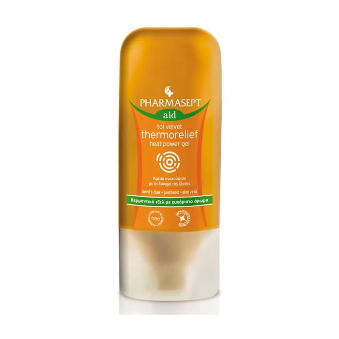 Pharmasept  Thermo Power Gel Θερμαντικό Τζελ για Ανακούφιση στα Πιασμένα & Κουρασμένα Σημεία του Σώματος, 100ml