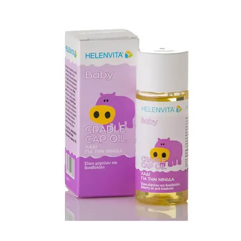 Helenvita Baby Cradle Cap Oil, Βρεφικό Λάδι για τη Νινίδα 50ml