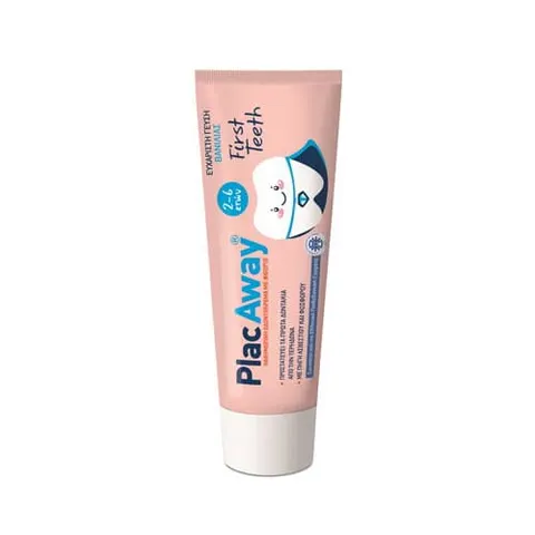 Plac Away First Teeth παιδική Οδοντόκρεμα 2 έως 6 Ετών 50 ml
