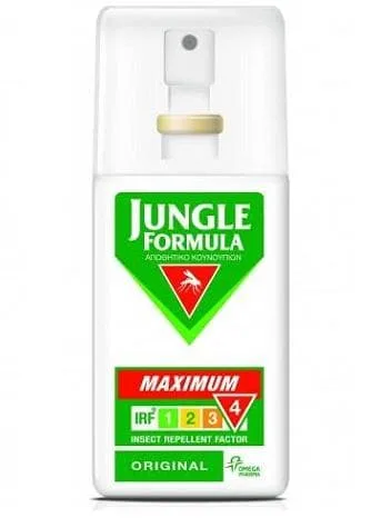 Omega Pharma Jungle Formula Maximum IRF4 Spray 75ml