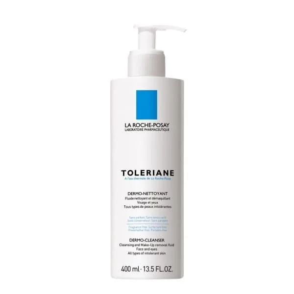 La Roche Posay Γαλάκτωμα Καθαρισμού Toleriane Dermo-Cleanser Pump για Ξηρές Επιδερμίδες 400ml