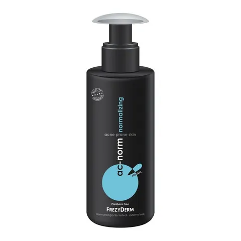 Frezyderm AC Norm Normalizing Lotion Εξισορροπιστική & Αντισηπτική Λοσιόν Προσώπου για Λιπαρό Δέρμα με Τάση Ακμής, 200ml