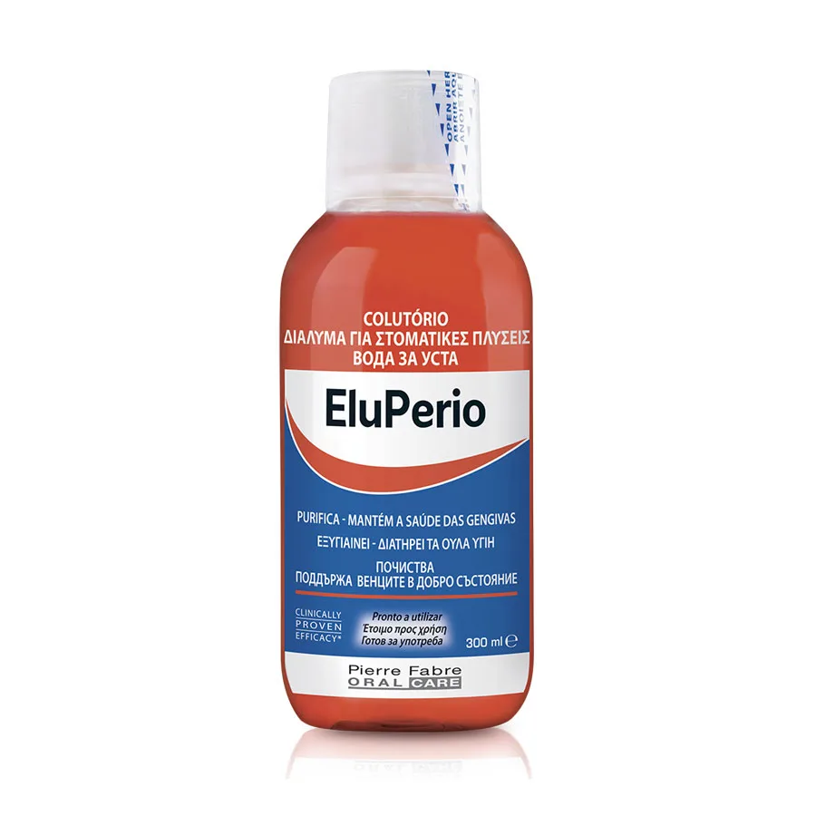 Eludril Perio (Eluperio) Στοματικό Διάλυμα Για Ουλίτιδα - Περιοδοντίτιδα 300ml