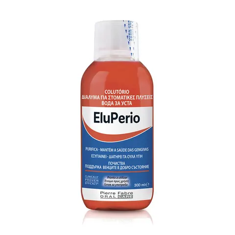 Eludril Perio (Eluperio) Στοματικό Διάλυμα Για Ουλίτιδα - Περιοδοντίτιδα 300ml