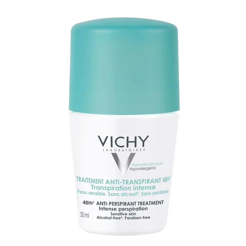 Vichy Deodorants Roll On Κατά της Έντονης Εφίδρωσης 50ml