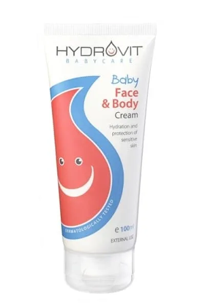 Hydrovit Baby Face Body Cream (100ml) - Βρεφική Ενυδατική Κρέμα, Ξηρό Ατοπικό Δέρμα