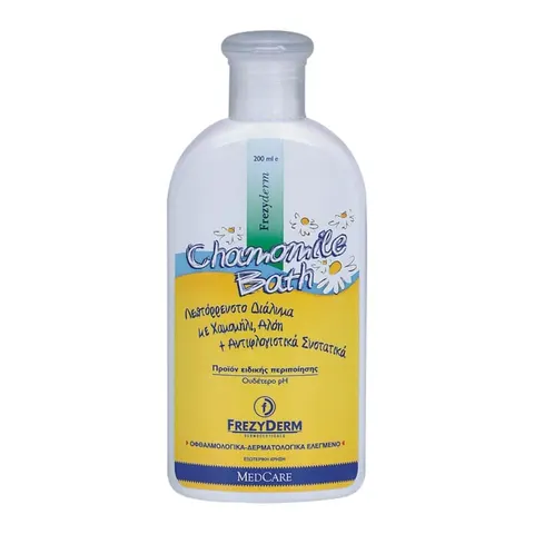 Frezyderm Chamomile Bath Βρεφικό Λεπτόρρευστο Διάλυμα 200ml