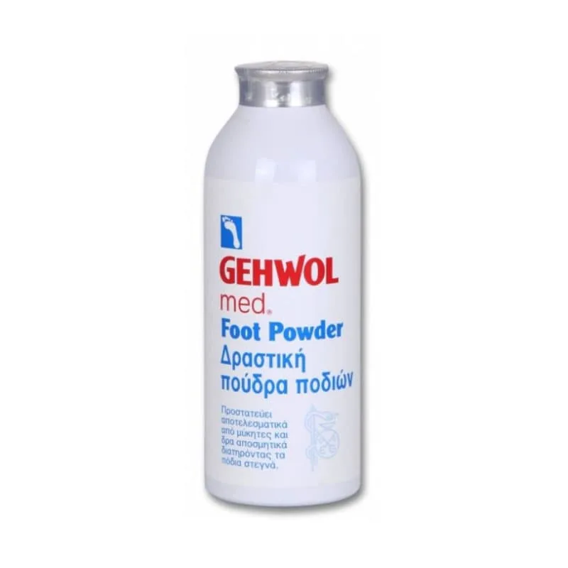 Gehwol Med Foot Powder Δραστική Πούδρα Ποδιών 100gr
