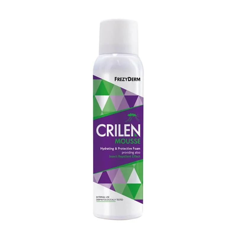Frezyderm Crilen Ενυδατικός Εντομοαπωθητικός Προστατευτικός Αφρός 150ml