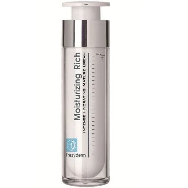 Frezyderm Moisturizing Rich 24ωρη Ενυδατική Κρέμα Προσώπου με Υαλουρονικό Οξύ για Ξηρές Επιδερμίδες 50ml