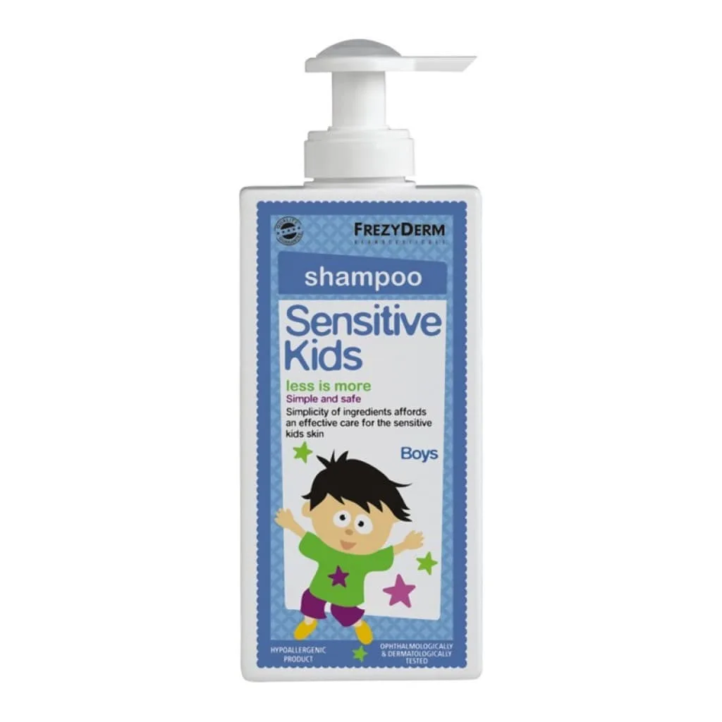 Frezyderm Sensitive Kids Shampoo Boys 200ml - Για το ευαίσθητο δέρμα των αγοριών
