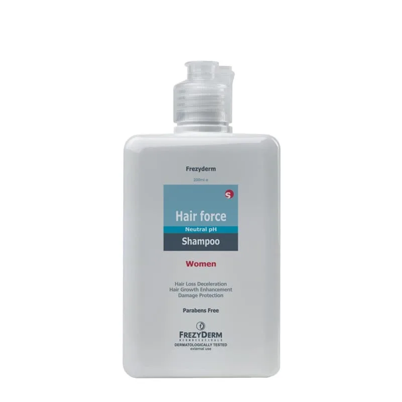 Frezyderm Hair Force Shampoo Women - Σαμπουάν Γυναικείας Τριχόπτωσης, 200ml