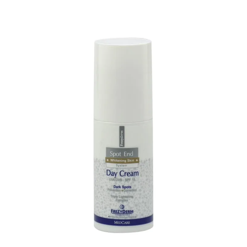 Frezyderm Spot End Κρέμα Προσώπου Ημέρας με SPF15 για Πανάδες & Λεύκανση 50ml