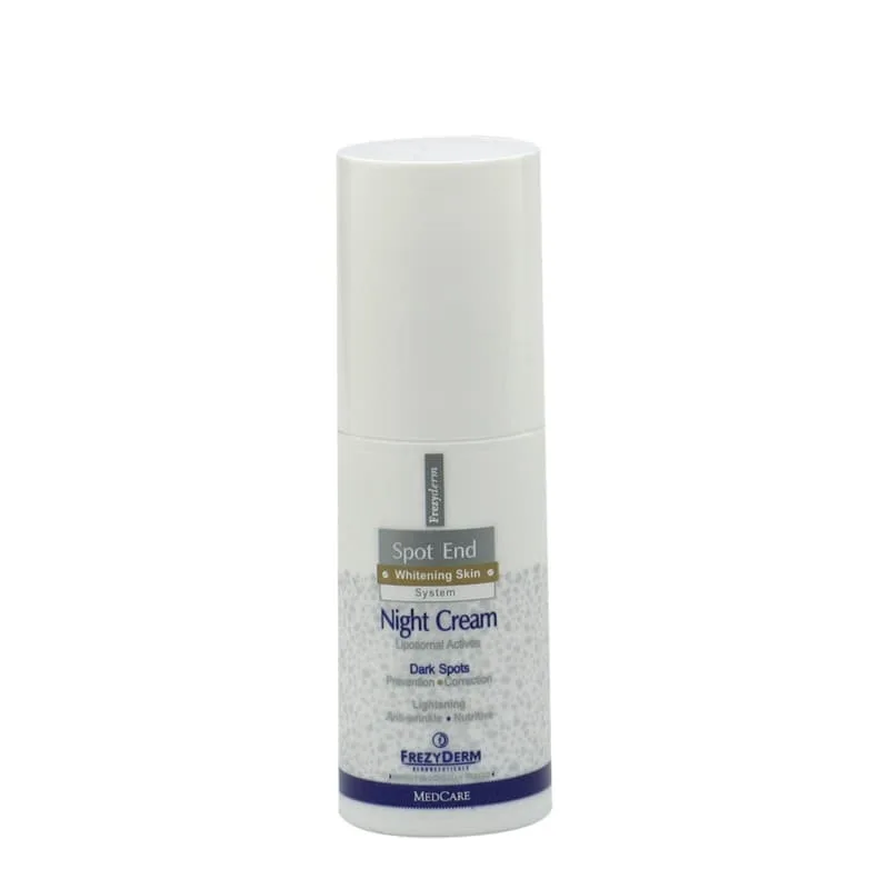 Frezyderm Spot End Κρέμα Προσώπου Νυκτός για Πανάδες & Λεύκανση 50ml