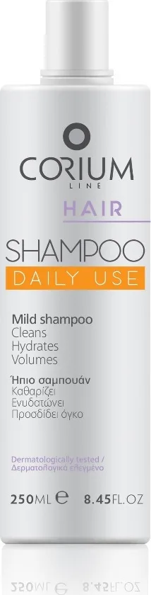 Corium Line Shampoo Daily Use (250ml) - Ήπιο Σαμπουάν Καθημερινής Χρήσης