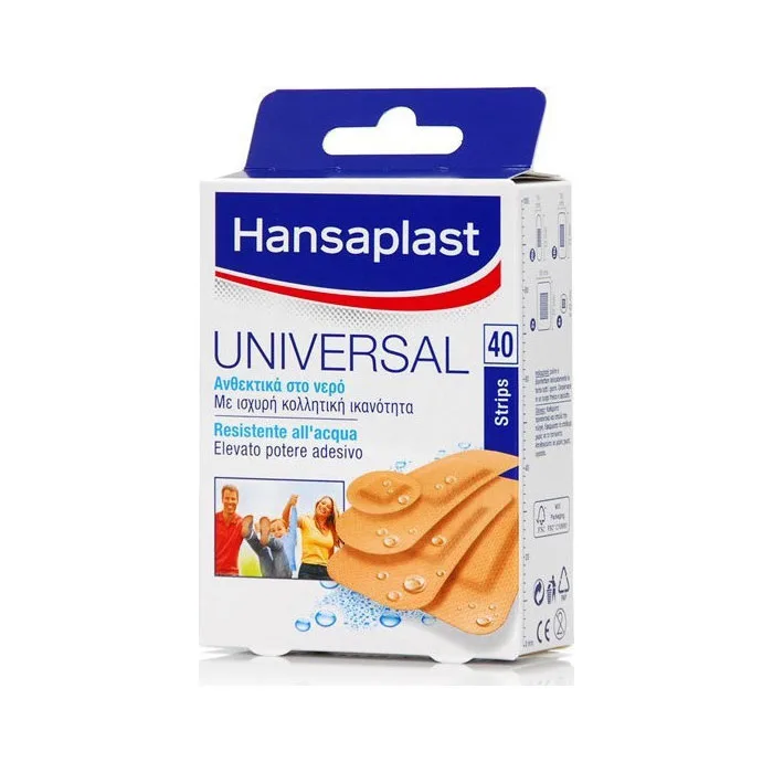 Hansaplast Universal Water Resistant 40τμχ