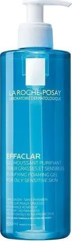 La Roche Posay Effaclar Gel Moussant Purifiant, Zελ Καθαρισμού για Μικτή - Λιπαρή Επιδερμίδα, 400ml
