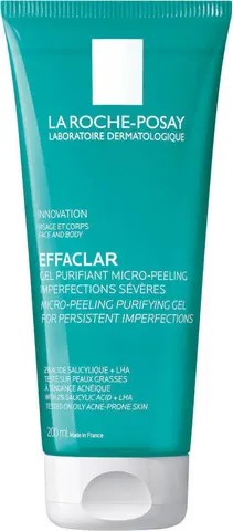 La Roche Posay Effaclar Face And Body Micro-Peeling Purifying Gel Wash 200ml