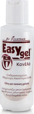 Easy Gel Cinnamon Στοματική Γέλη με γεύση Κανέλλα / για ενήλικες & παιδιά από 6 ετών - 120gr