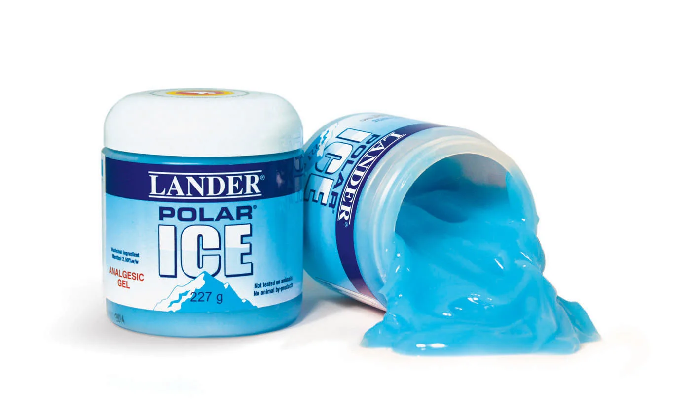 Lander Polar Ice Gel Γέλη Κρυοθεραπείας για Μυϊκούς Πόνους & Αρθρώσεις 227gr