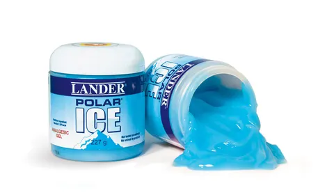 Lander Polar Ice Gel Γέλη Κρυοθεραπείας για Μυϊκούς Πόνους & Αρθρώσεις 227gr