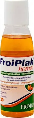 Froika Froiplak Homeo, Φθοριούχο Στοματικό Διάλυμα με Γεύση Πορτοκάλι-Γκρέϊπφρουτ 250ml