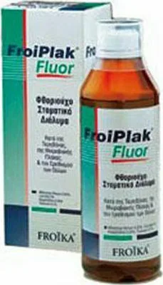 Froika FroiPlak Fluor Φθοριούχο Στοματικό Διάλυμα 250ml