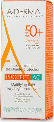 A derma prot ac spf50+ mat fluide 40ml
